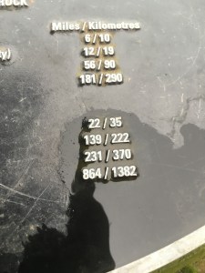 The 6 is good (miles completed)... the 864 is not so good!!!